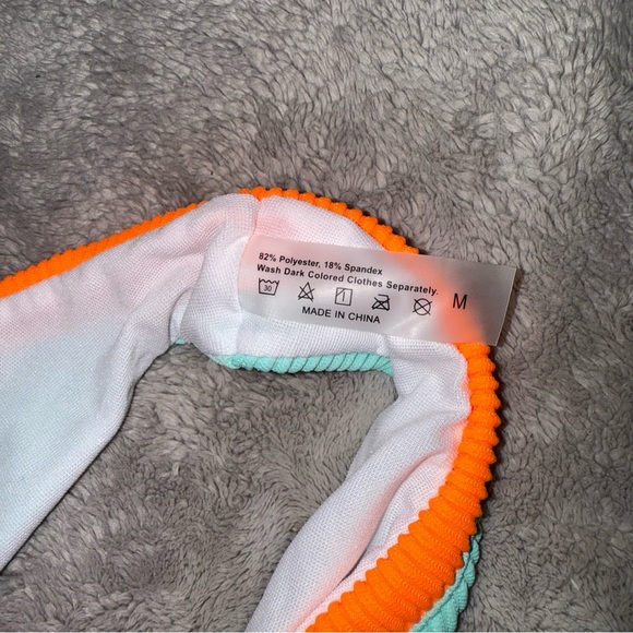 Vibrant Ribbed Bikini Bottom - Picture 4 of 4